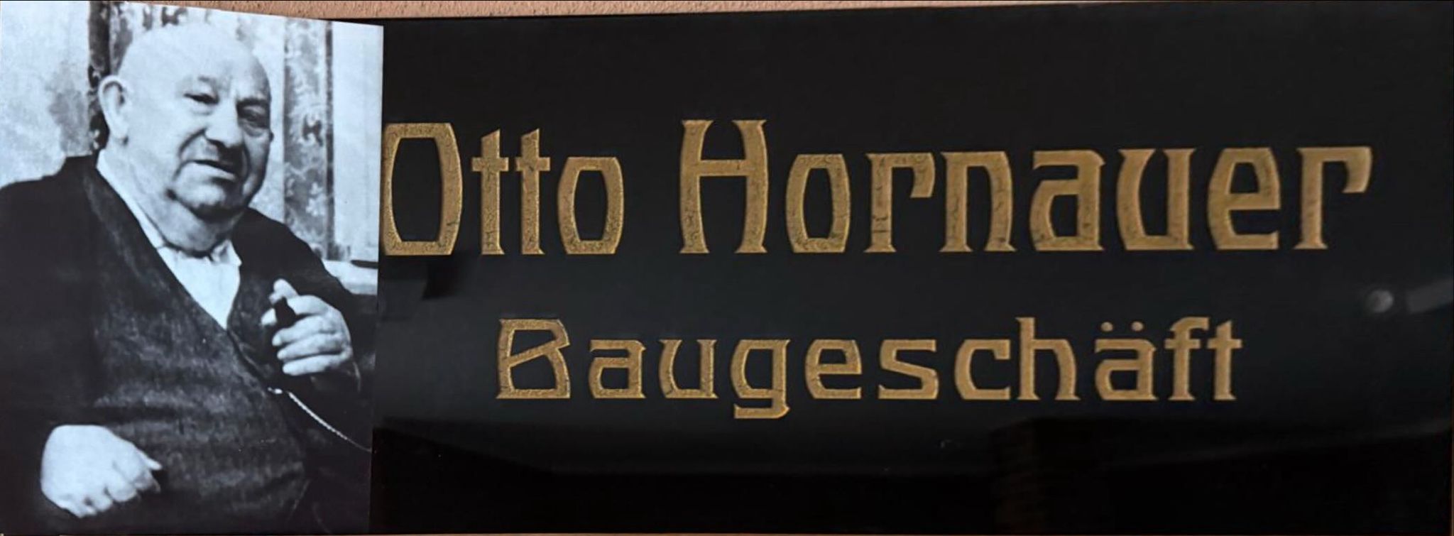 Historische Porträtaufnahme von Otto Hornauer